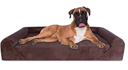 KOPEKS Deluxe Orthopedic Memory Foam Dog Sofa Lounge Bed