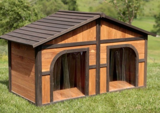 Wood Dog House for XXL Dogs