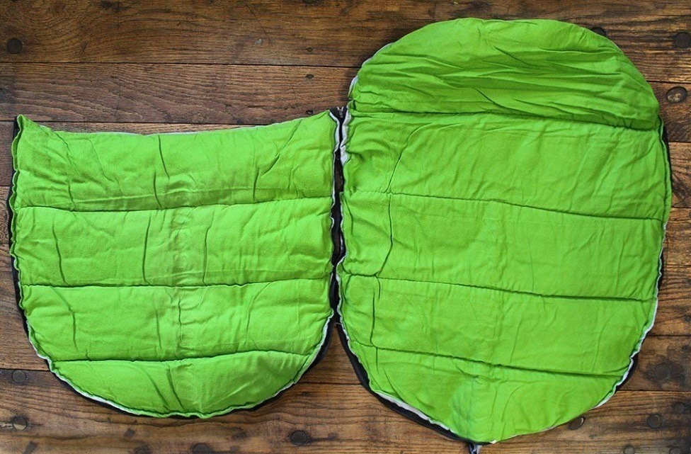 This sleeping bag is awesome if taking dog camping for the first time.