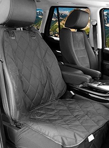 Non slip front seat cover waterproof and chew proof