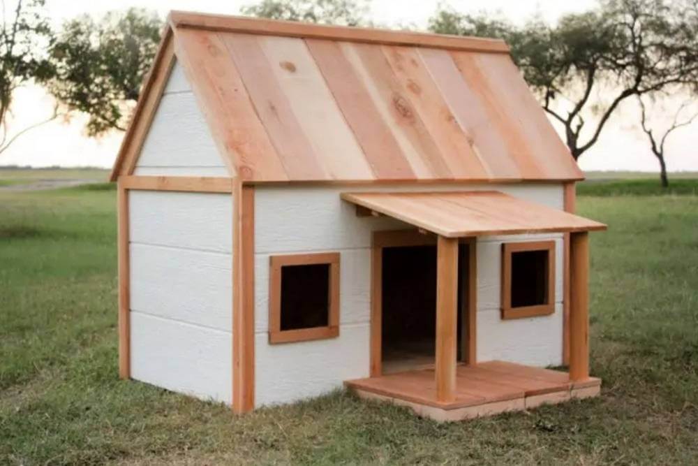 Free Do It Yourself Porch Dog House Plans
