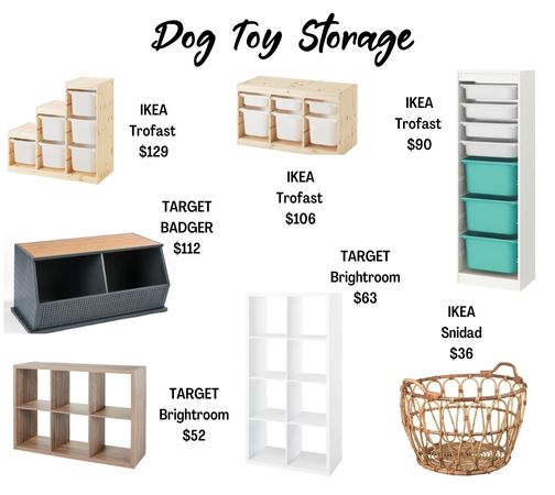 Dog Toy Storage Solutions Ikea and Target